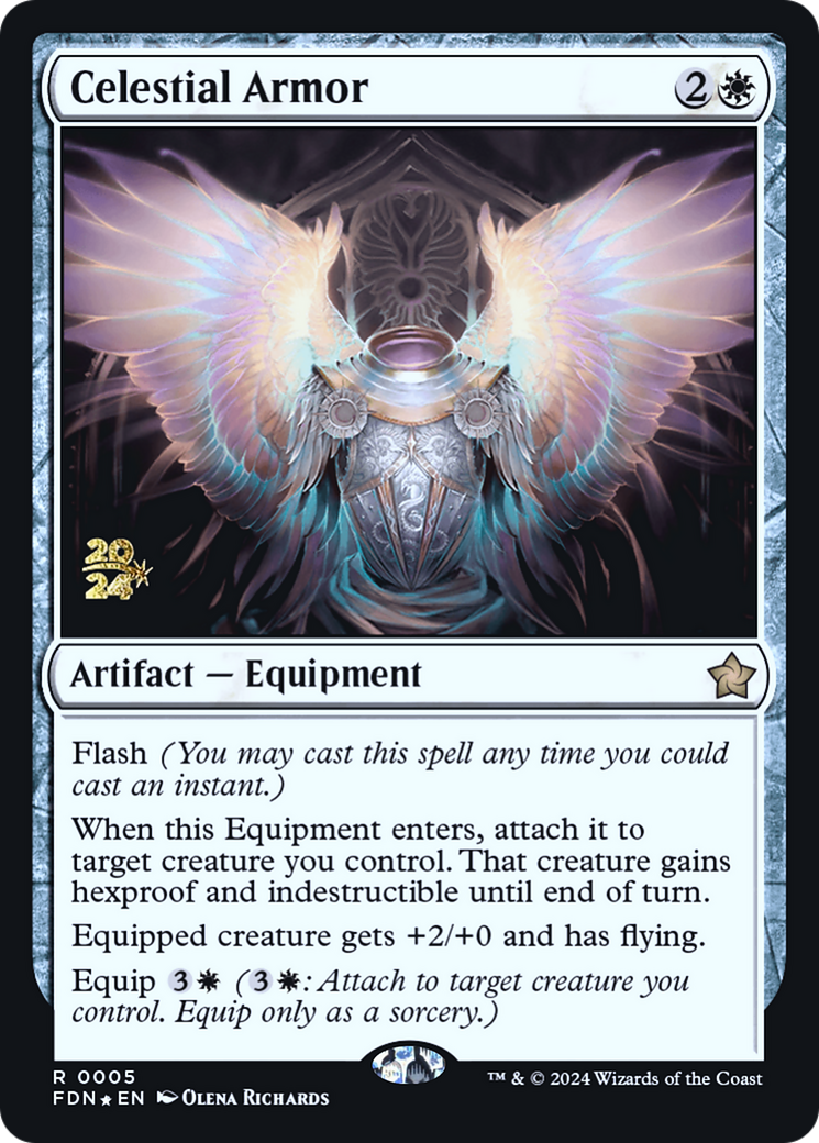 Celestial Armor (PRE-005) - Foundations Promos Foil - Poke-Collect