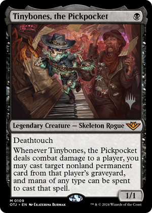 Tinybones, the Pickpocket (PPOTJ-109) - Outlaws of Thunder Junction Promos - Poke-Collect
