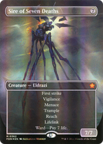 Sire of Seven Deaths (FDN-362) - Foundations (Borderless) Foil - Poke-Collect