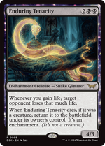 Enduring Tenacity (DSK-095) - Duskmourn: House of Horror: (enchantment) Foil - Poke-Collect