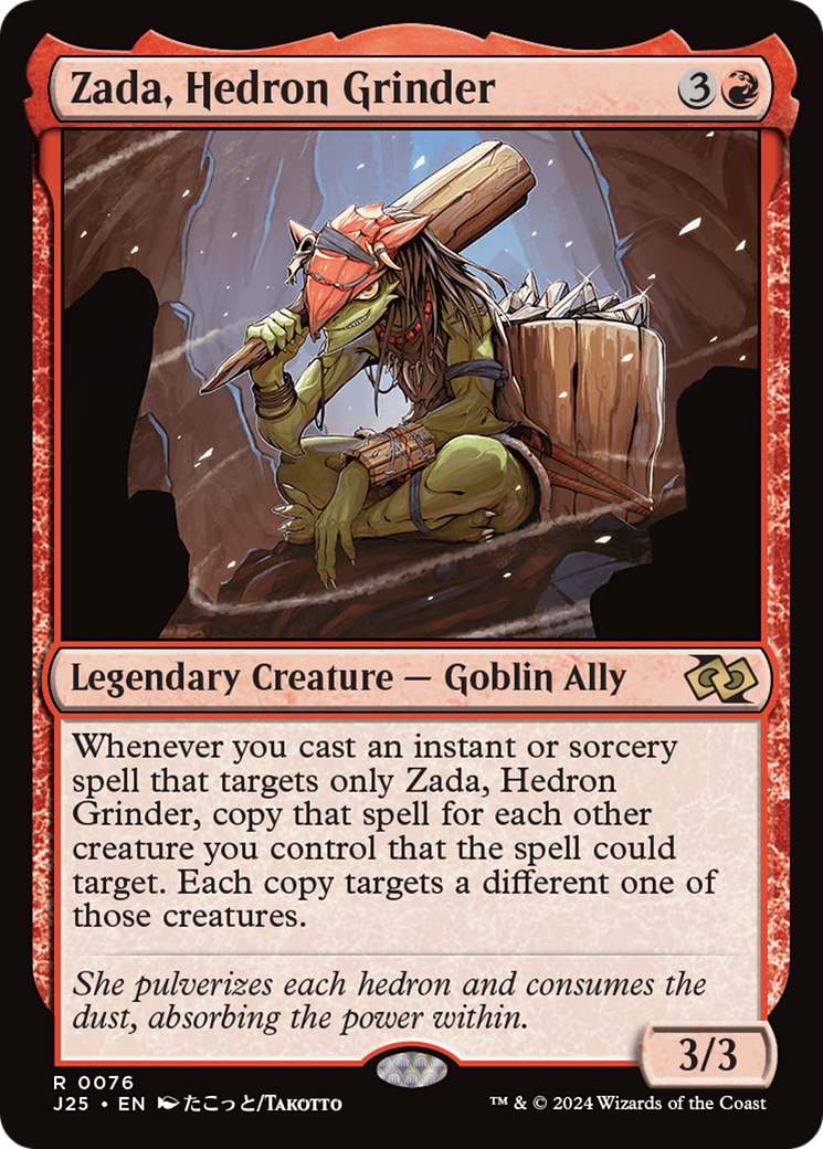 Zada, Hedron Grinder (J25-076) - Foundations Jumpstart - Poke-Collect