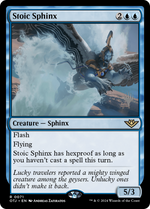 Stoic Sphinx (PPOTJ-071) - Outlaws of Thunder Junction Promos - Poke-Collect