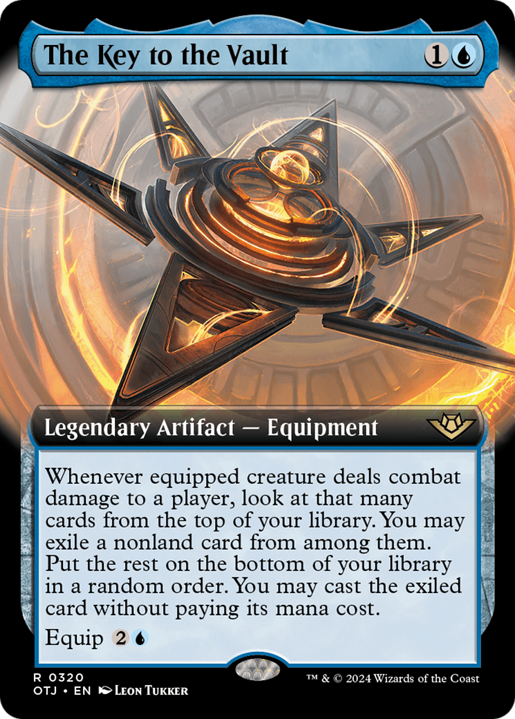The Key to the Vault (OTJ-320) - Outlaws of Thunder Junction: (Extended Art) - Poke-Collect