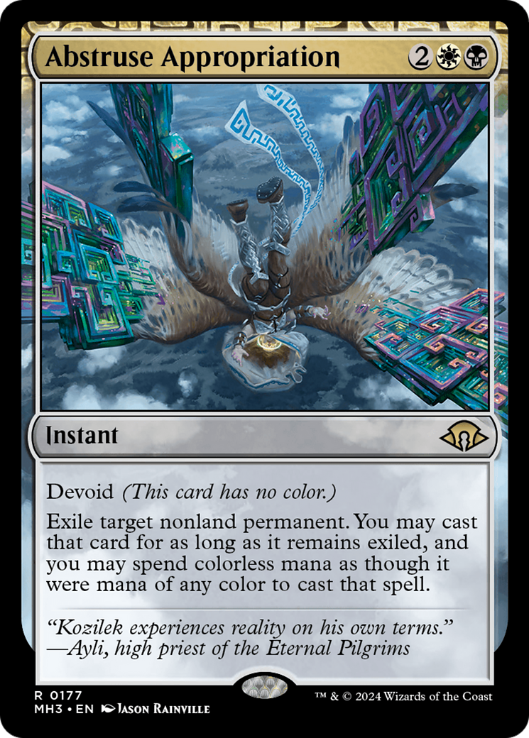 Abstruse Appropriation (MH3-177) - Modern Horizons 3: (devoid) - Poke-Collect