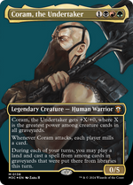 Coram, the Undertaker (M3C-138) - Modern Horizons 3 Commander (Borderless) Foil - Poke-Collect