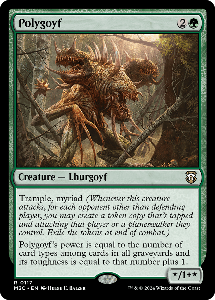 Polygoyf (M3C-117) - Modern Horizons 3 Commander - Poke-Collect
