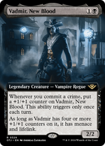 Vadmir, New Blood (OTJ-329) - Outlaws of Thunder Junction: (Extended Art) - Poke-Collect