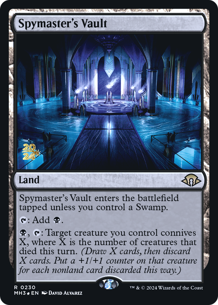 Spymaster's Vault (PRE-230) - Modern Horizons 3 Promos Foil - Poke-Collect