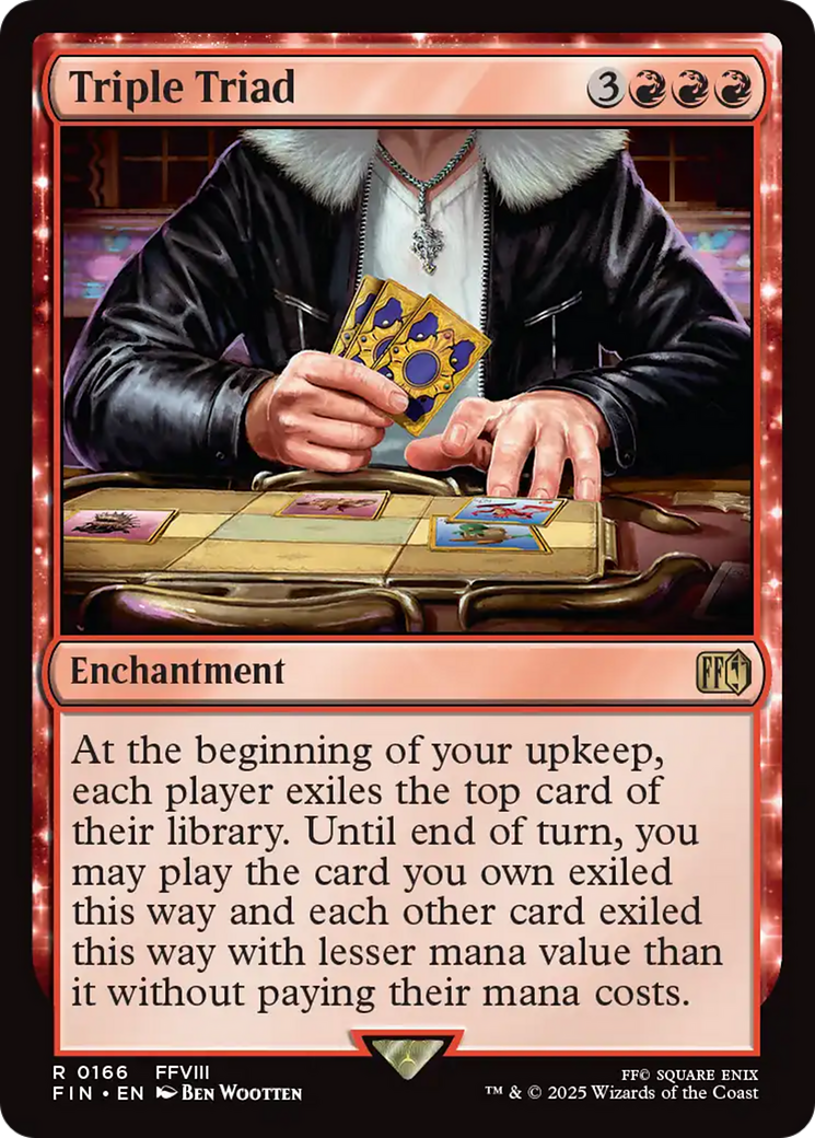 Triple Triad (FIN-166) - FINAL FANTASY: (enchantment) Foil - Poke-Collect