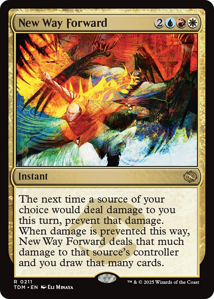 New Way Forward (TDM-211) - Tarkir: Dragonstorm Foil - Poke-Collect