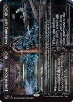 Funeral Room // Awakening Hall (DSK-338) - Duskmourn: House of Horror (Borderless) Foil - Poke-Collect