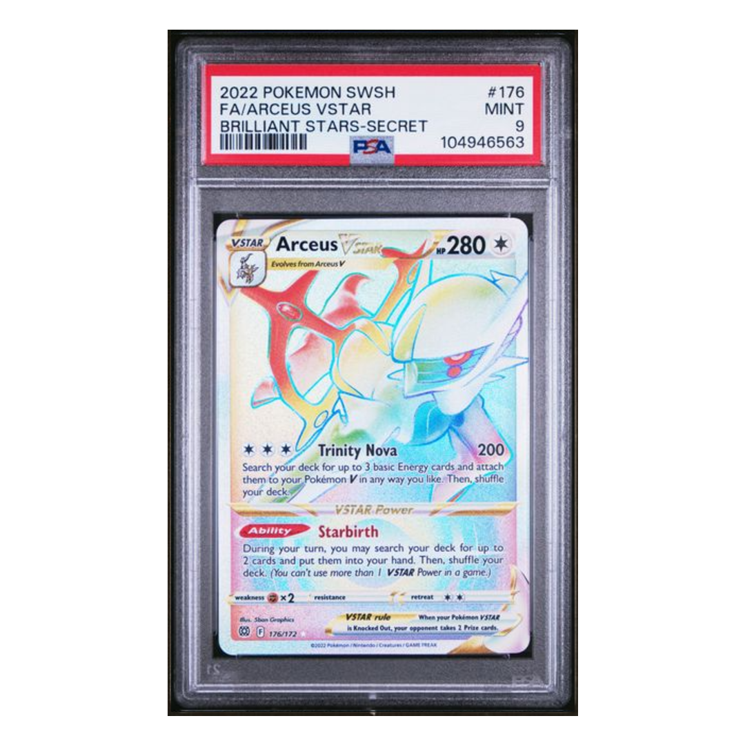 Arceus Vstar Secret #176 PSA 9 - Poke-Collect
