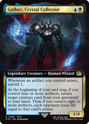 Golbez, Crystal Collector (FIN-490) - FINAL FANTASY: (Extended Art) Foil - Poke-Collect