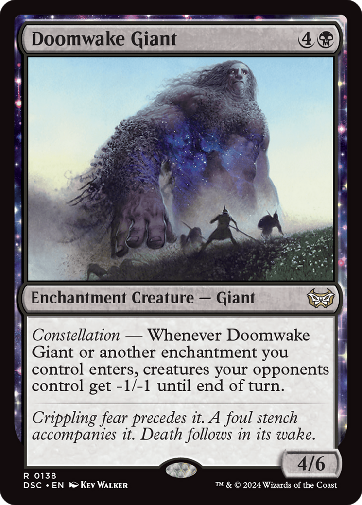 Doomwake Giant (DSC-138) - Duskmourn: House of Horror Commander - Poke-Collect