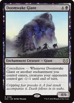 Doomwake Giant (DSC-138) - Duskmourn: House of Horror Commander - Poke-Collect