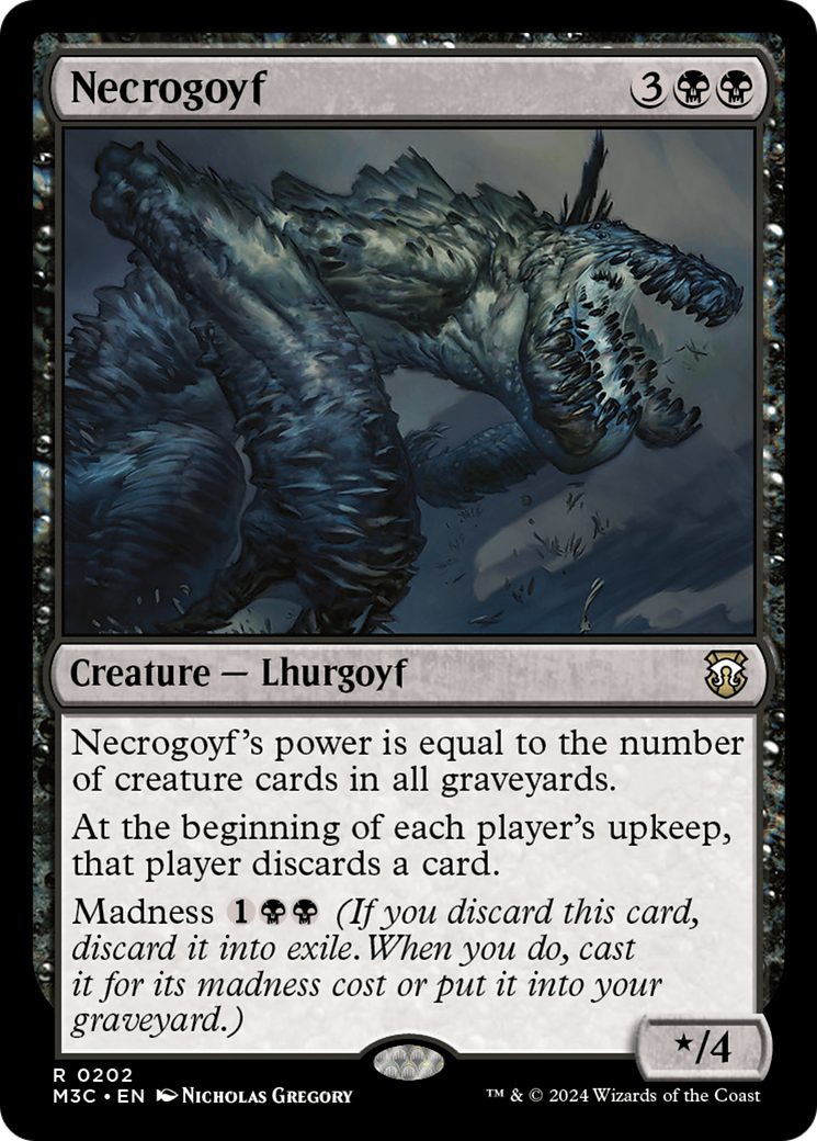 Necrogoyf (M3C-202) - Modern Horizons 3 Commander - Poke-Collect