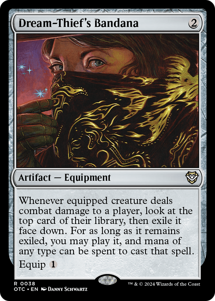 Dream-Thief's Bandana (OTC-038) - Outlaws of Thunder Junction Commander - Poke-Collect