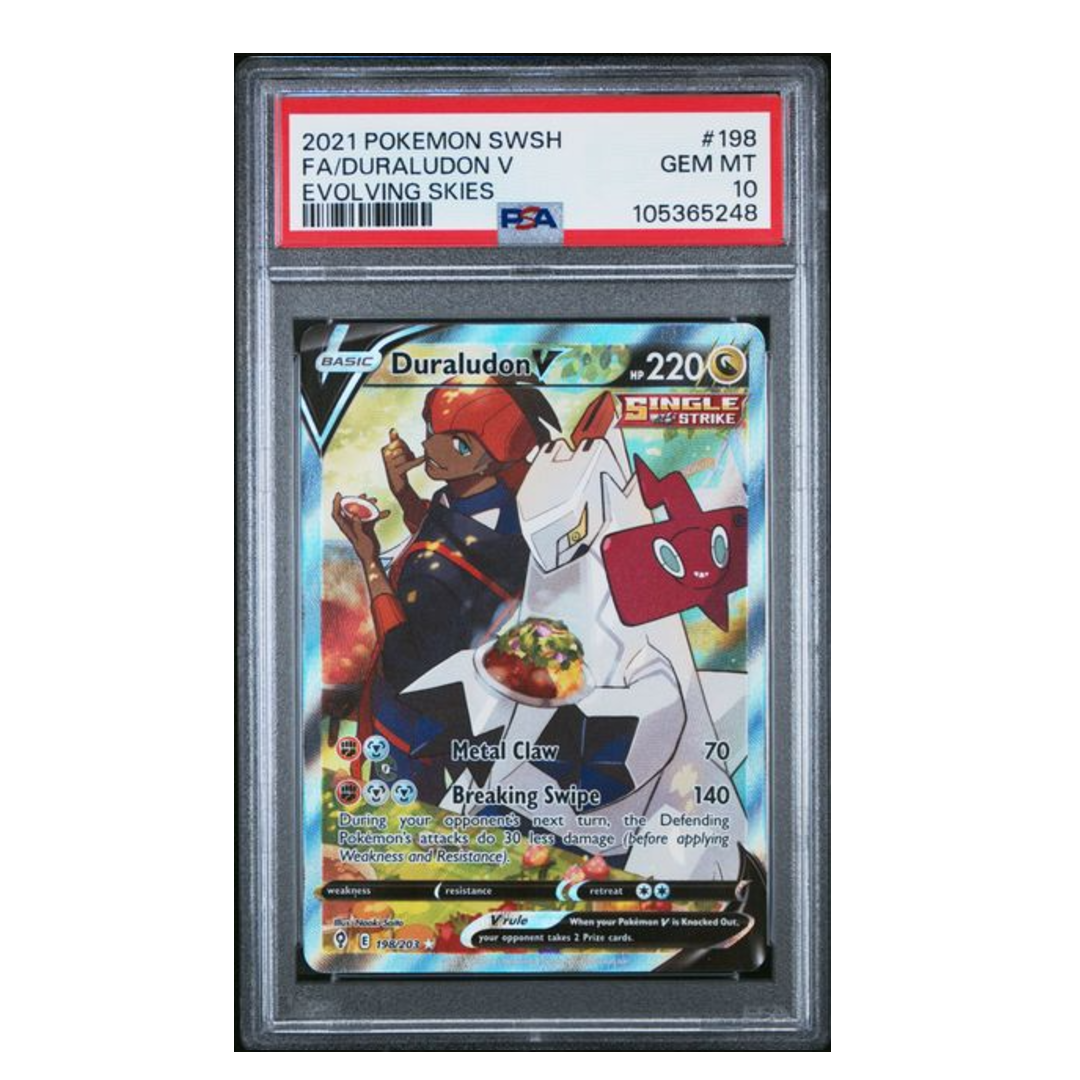Duraludon V FA Evolving Skies #198 PSA 10 - Poke-Collect