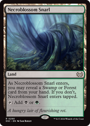 Necroblossom Snarl (DSC-290) - Duskmourn: House of Horror Commander - Poke-Collect