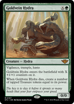 Goldvein Hydra (OTJ-167) - Outlaws of Thunder Junction Foil - Poke-Collect