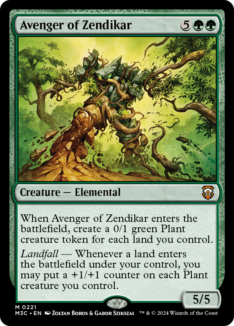 Avenger of Zendikar (M3C-221) - Modern Horizons 3 Commander - Poke-Collect