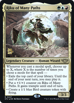 Riku of Many Paths (PRE-227) - Outlaws of Thunder Junction Promos Foil - Poke-Collect