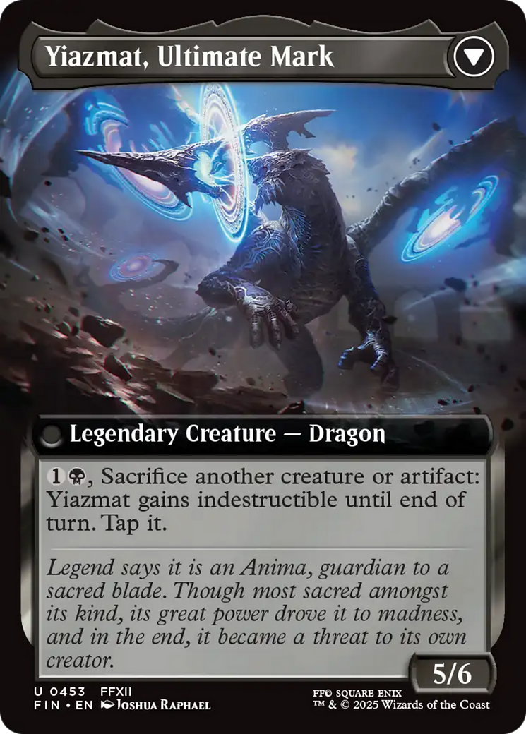 Sidequest: Hunt the Mark // Yiazmat, Ultimate Mark (FIN-453) - FINAL FANTASY: (enchantment, Extended Art) - Poke-Collect