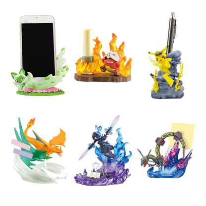 Pokemon DesQ Battle On Desk Blind Box - all 6 figures in the set
