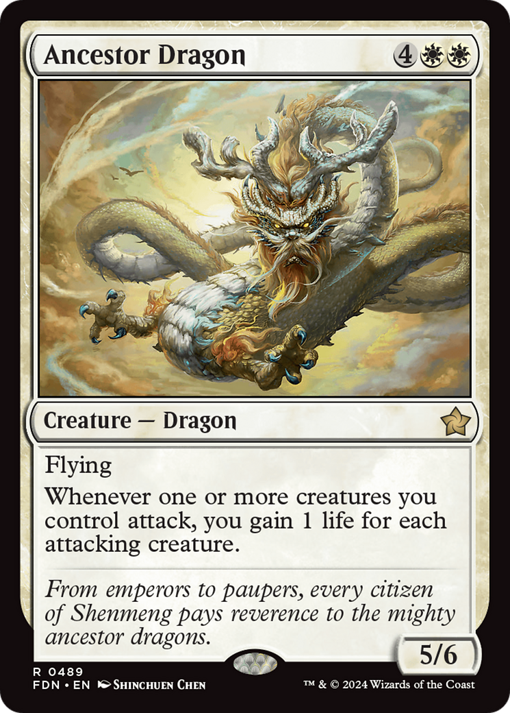 Ancestor Dragon (FDN-489) - Foundations - Poke-Collect