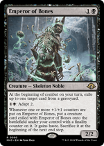 Emperor of Bones (MH3-090) - Modern Horizons 3 Foil - Poke-Collect