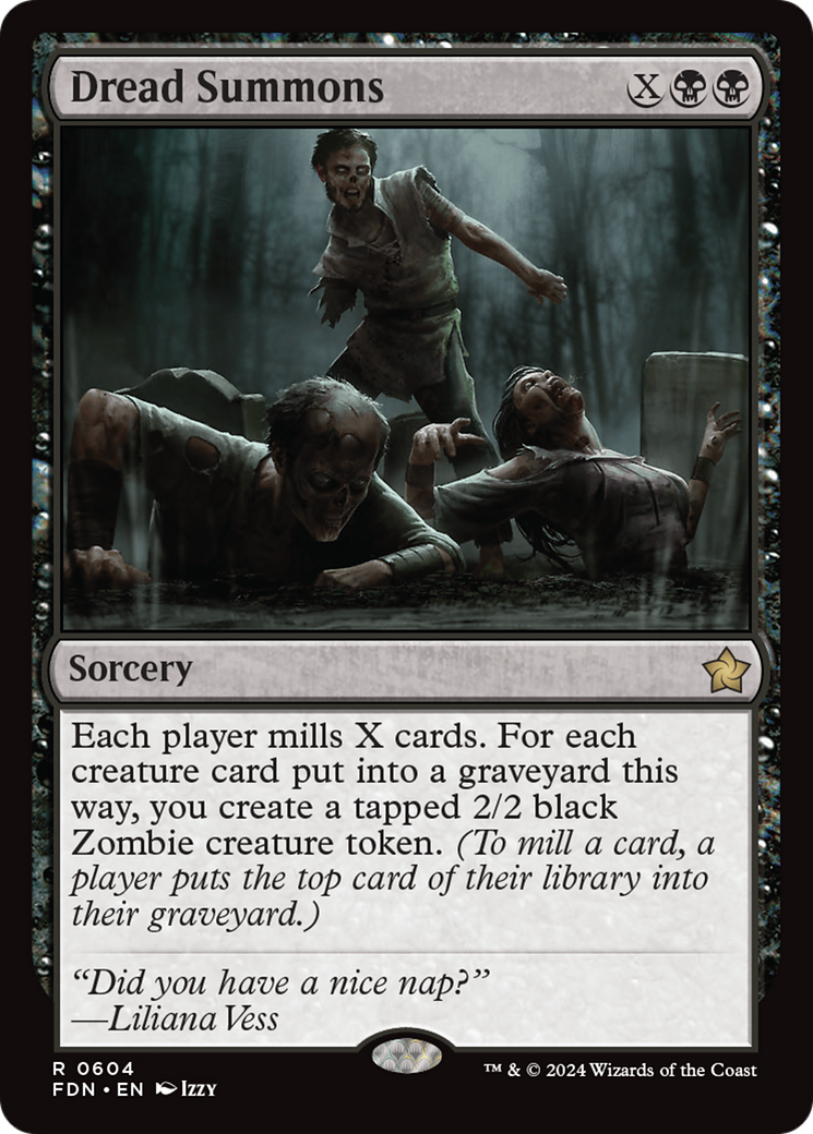 Dread Summons (FDN-604) - Foundations - Poke-Collect
