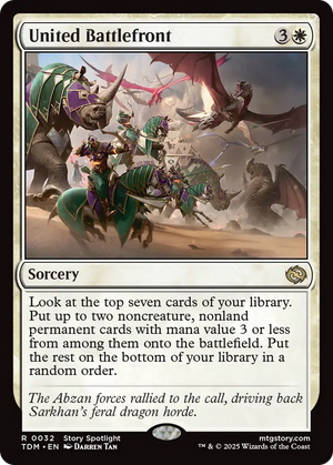 United Battlefront (TDM-032) - Tarkir: Dragonstorm Foil - Poke-Collect
