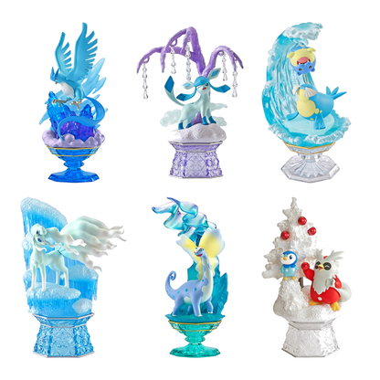 Pokemon Diamond Dust Blind Box - all 6 figures in the set