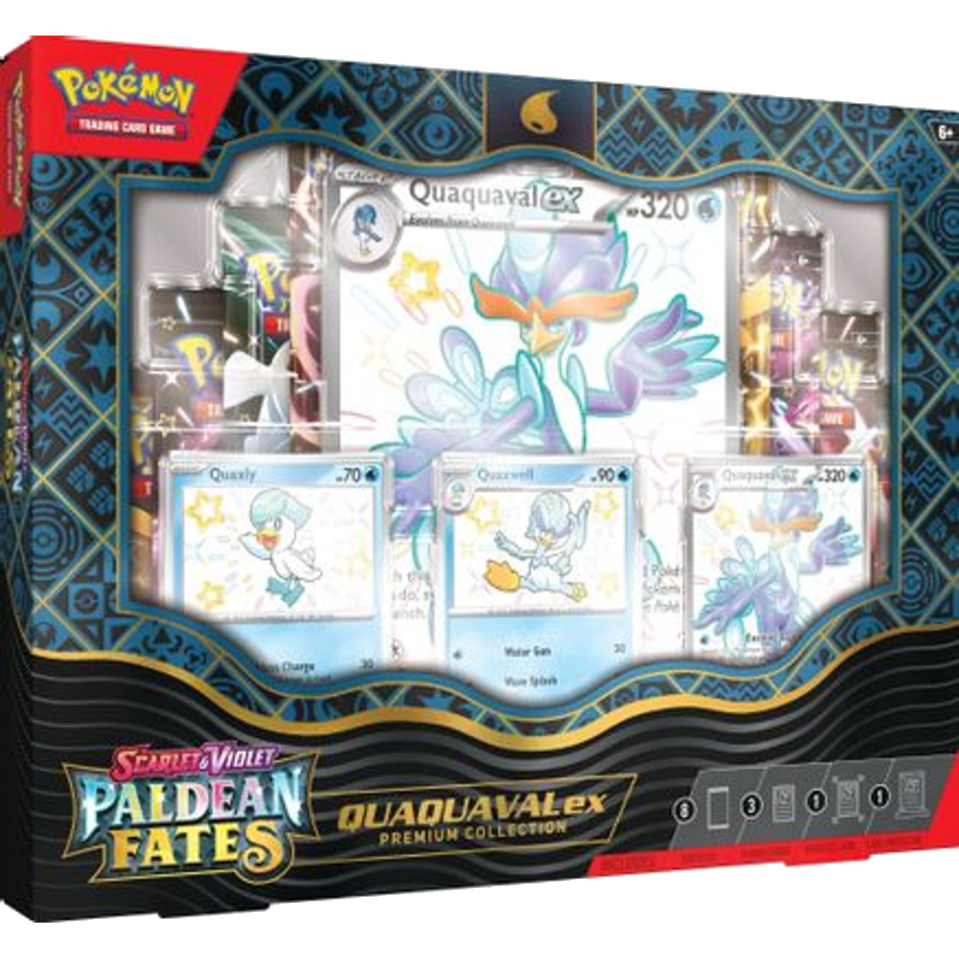 Scarlet & Violet: Paldean Fates - Premium Collection (Quaquaval ex)