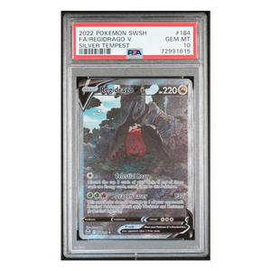 Regidrago V Alternate Art Silver Tempest #184 PSA 10 - Poke-Collect