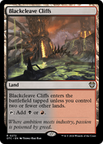 Blackcleave Cliffs (OTC-272) - Outlaws of Thunder Junction Commander - Poke-Collect
