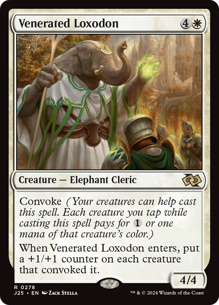 Venerated Loxodon (J25-278) - Foundations Jumpstart - Poke-Collect