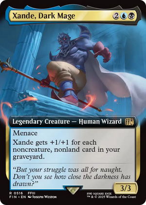 Xande, Dark Mage (FIN-516) - FINAL FANTASY: (Extended Art) Foil - Poke-Collect