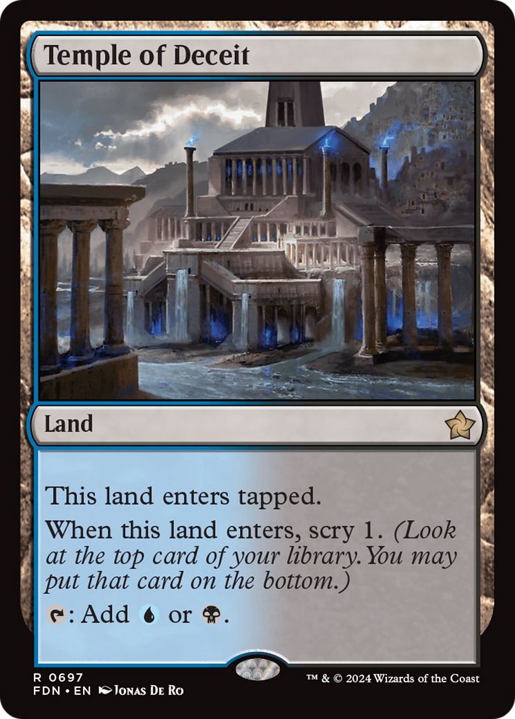 Temple of Deceit (FDN-697) - Foundations - Poke-Collect