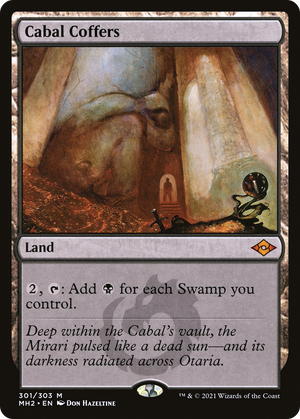 Cabal Coffers (MH2-301) - Modern Horizons 2 Foil - Poke-Collect