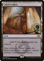 Cabal Coffers (MH2-301) - Modern Horizons 2 Etched Foil - Poke-Collect