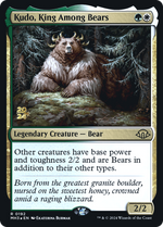 Kudo, King Among Bears (PRE-192) - Modern Horizons 3 Promos Foil - Poke-Collect