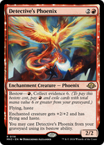 Detective's Phoenix (MH3-116) - Modern Horizons 3: (enchantment) Foil - Poke-Collect
