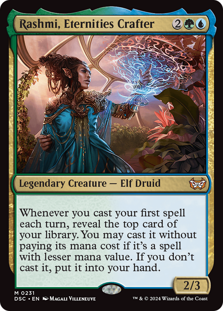 Rashmi, Eternities Crafter (DSC-231) - Duskmourn: House of Horror Commander - Poke-Collect