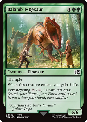 Balamb T-Rexaur (FIN-173) - FINAL FANTASY Foil - Poke-Collect