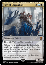 Sire of Stagnation (M3C-272) - Modern Horizons 3 Commander: (devoid) - Poke-Collect