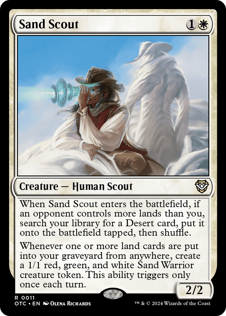Sand Scout (OTC-011) - Outlaws of Thunder Junction Commander - Poke-Collect