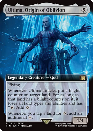 Ultima, Origin of Oblivion (FIN-421) - FINAL FANTASY: (Extended Art) Foil - Poke-Collect