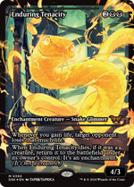 Enduring Tenacity (DSK-390) - Duskmourn: House of Horror: (Showcase) Foil - Poke-Collect
