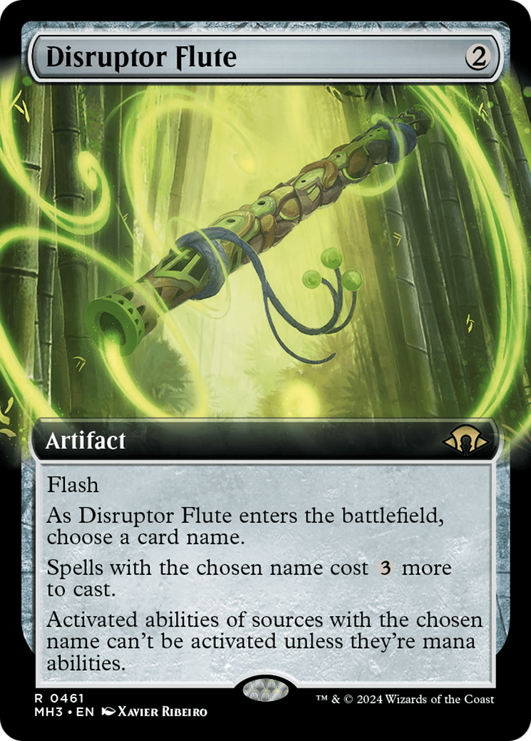 Disruptor Flute (Extended Art) (MH3-461) - Modern Horizons 3: (Extended Art) Foil - Poke-Collect